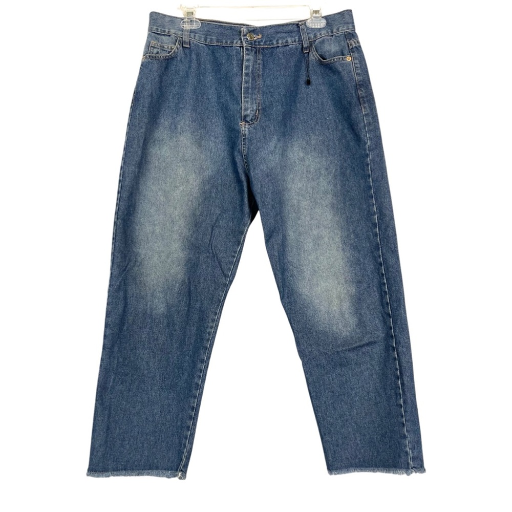Chipre high rise cropped Relaxed Fit jeans